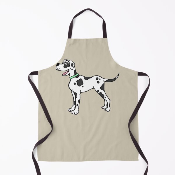 Item preview, Cute Happy Harlequin Black Spotted Great Dane - Hot Pink   designed and sold by MANDY-DSN.
