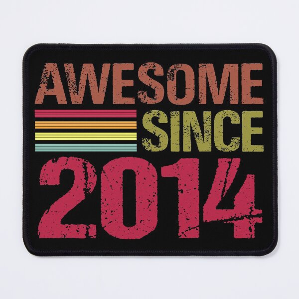 Item preview, Awesome Since 2014 Retro Vintage 7th Birthday Gift designed and sold by designbychow.