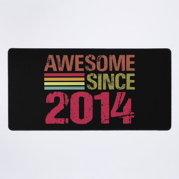 Item preview, Awesome Since 2014 Retro Vintage 7th Birthday Gift designed and sold by designbychow.