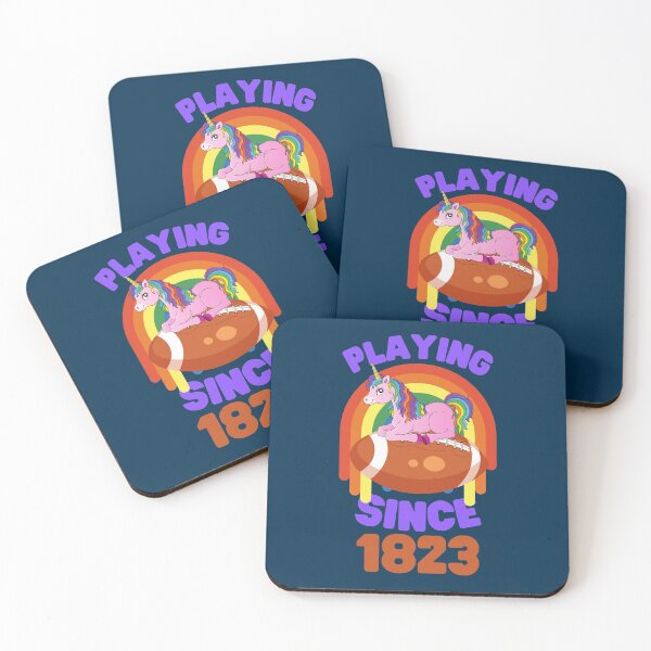 Item preview, Unicorn Playing rugby since 1823 designed and sold by Keep Smiling.