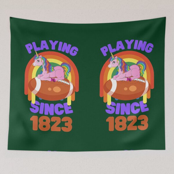Item preview, Unicorn Playing rugby since 1823 designed and sold by Keep Smiling.
