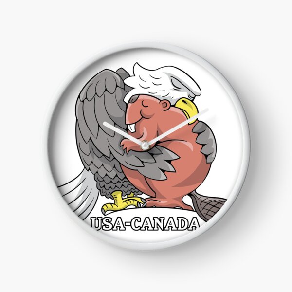 U.S.A - Canada Clock