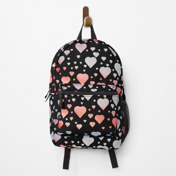 Item preview, Cute Hearts Pattern in Pink and Blue designed and sold by AloraDawnEve.