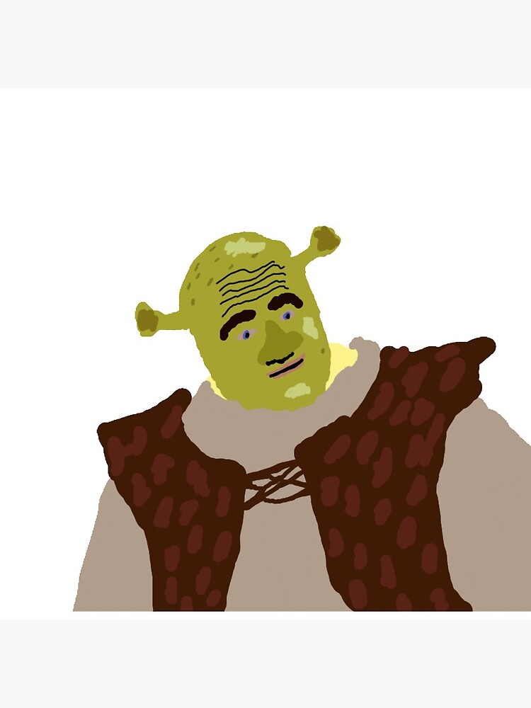 Shrek meme Pin for Sale by Pulte