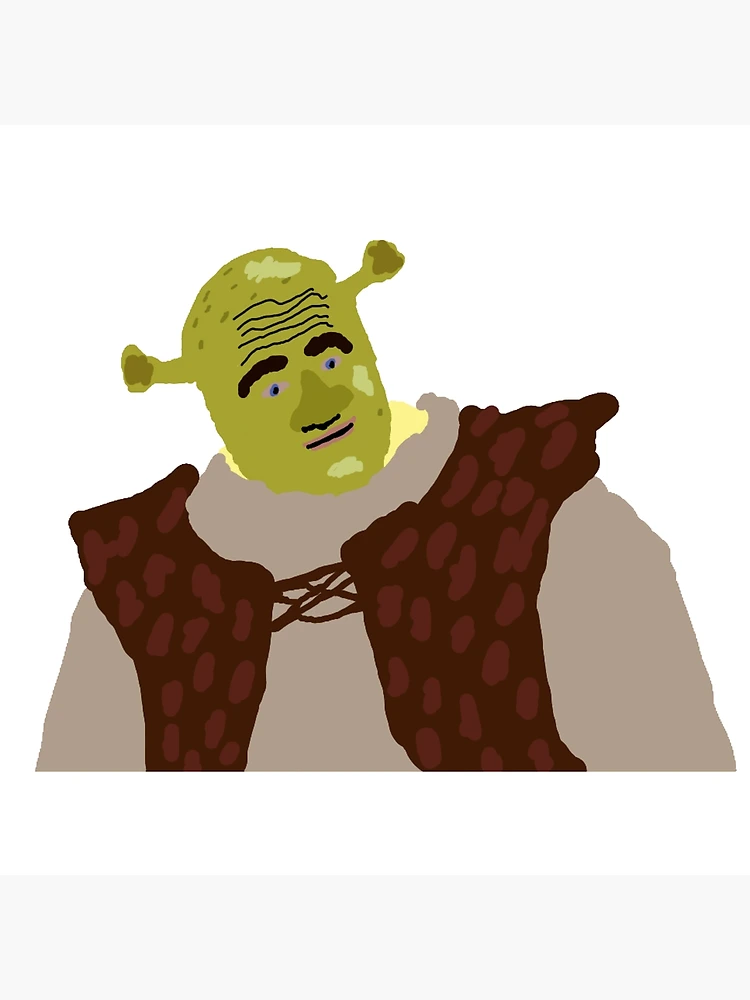 Shrek Funny Meme Premium Matte Vertical Poster sold by Hausafrench