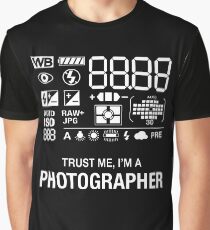 Photographer Camera Photography Gift Present Funny Graphic T-Shirt