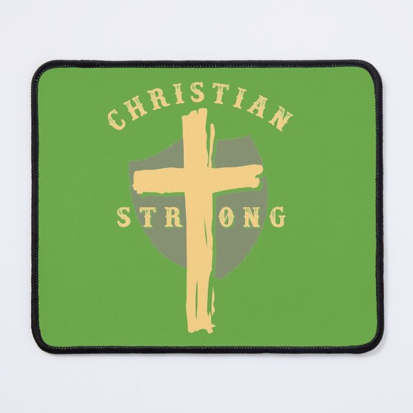 Item preview, Christian Strong Shield Cross designed and sold by Antuan Simmons.