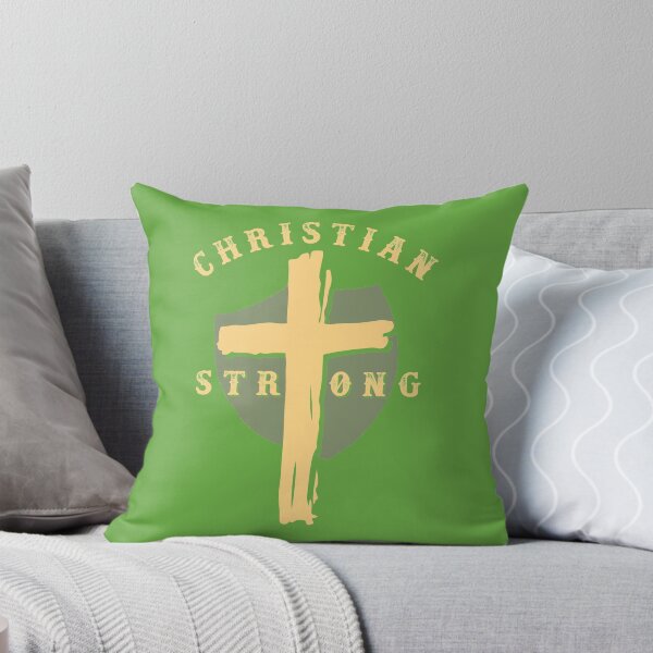 Item preview, Cruz de escudo fuerte cristiano designed and sold by Antuan Simmons.