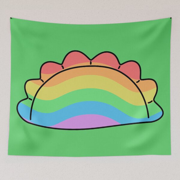 Item preview, Cornish Pasty Rainbow Waves designed and sold by cashewdays.