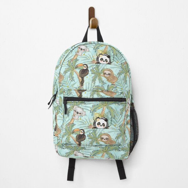 Item preview, Cute Animal Tropical Print designed and sold by Erie-Cole.