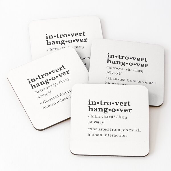 Item preview, Dictionary Design Introvert Hangover designed and sold by rosendosen.