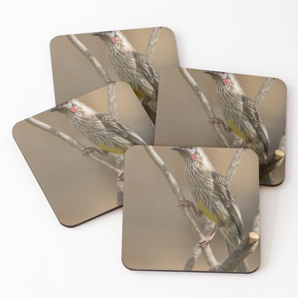 Item preview, Red Throated Wattle Bird designed and sold by David  Hibberd.