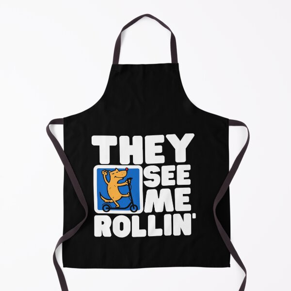 Item preview, They See Me Rollin Shirt, Funny Dog On A Scooter Shirt designed and sold by SoonSeen.