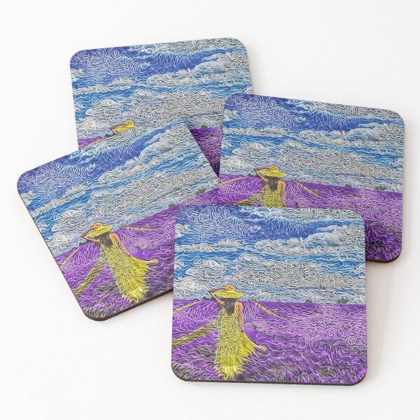 Item preview, Strolling through a Lavender Field — Quilling designed and sold by James Damore.