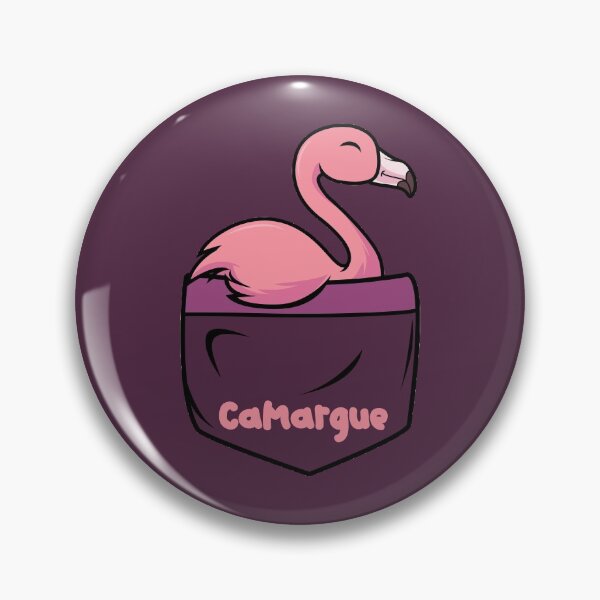 Item preview, Pink flamingo in Camargue pocket designed and sold by Astralia.