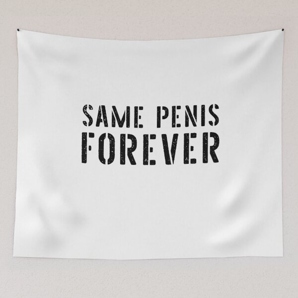 Item preview, Same penis forever. Funny bride or groom  Bachelorette party designed and sold by Iulia17.