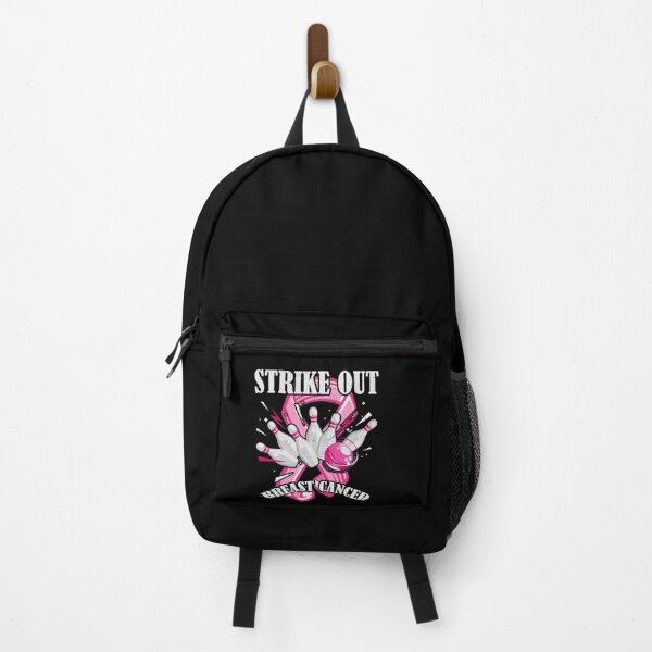 Item preview, Strike Out Breast Cancer Awareness Bowling Fighter designed and sold by roxy7922.