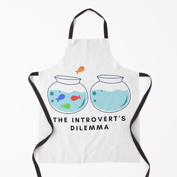 Item preview, Introverte's Dilemma Fish Bowl designed and sold by rosendosen.