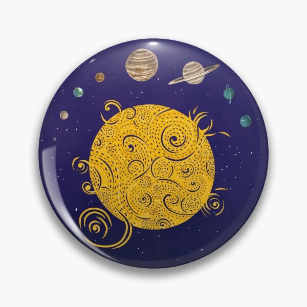 Item preview, Children's Space Scene & Solar System designed and sold by Emma Apple.