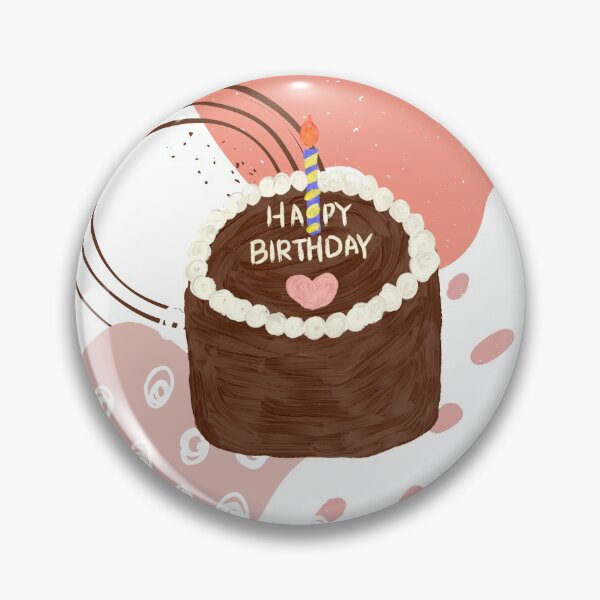 Item preview, my birthday chocolate cake  designed and sold by peaceful-space.
