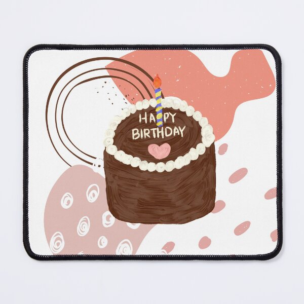 Item preview, my birthday chocolate cake designed and sold by peaceful-space.