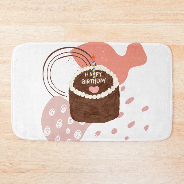 Item preview, my birthday chocolate cake  designed and sold by peaceful-space.