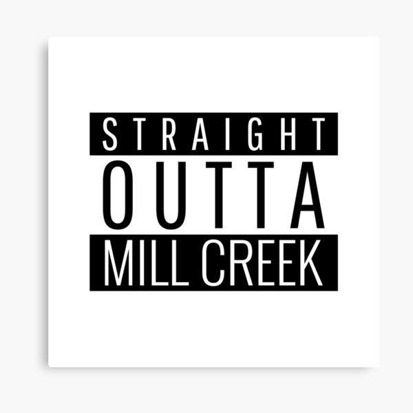 Item preview, Straight Outta Mill Creek Washington  designed and sold by Teelogic.