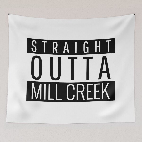 Item preview, Straight Outta Mill Creek Washington  designed and sold by Teelogic.
