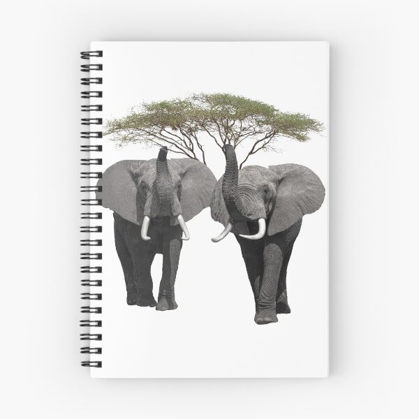 Item preview, Elephants with acacia on safari in Kenya / Africa designed and sold by TShirtsundMehr.