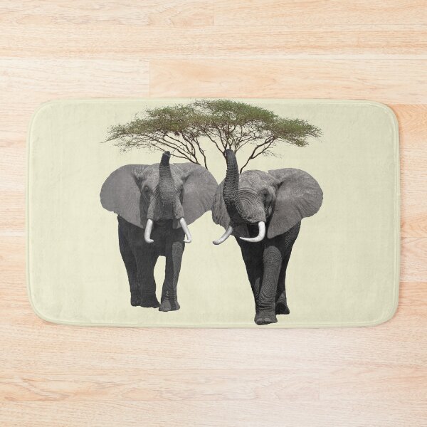 Item preview, Elephants with acacia on safari in Kenya / Africa designed and sold by TShirtsundMehr.