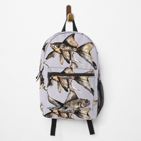 Item preview, Watercolour of Black Moor Goldfish designed and sold by Liz HL Art Shop.