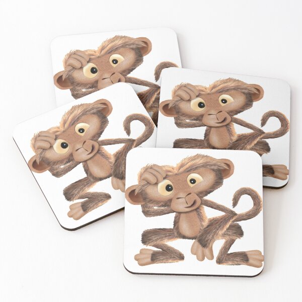 Item preview, Painting Cute Simian designed and sold by Ahmed Darwasha.