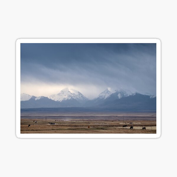 Montagnes du Pamir, Kirghizistan Sticker