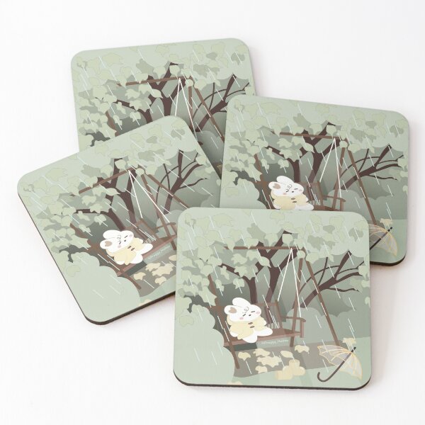 Item preview, Rainy Day in the Garden designed and sold by Froggyhollow.