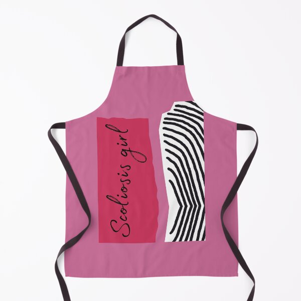Aperçu de l'œuvre Motif Fille Scoliose (Rose Foncé) créée et vendue par hopescoliosis.