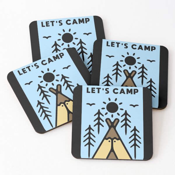 Item preview, Let's camp designed and sold by adipra.