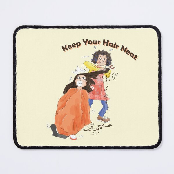 Item preview, Keep Your Hair Neat - Hairdresser and Customer designed and sold by Sheridan T.
