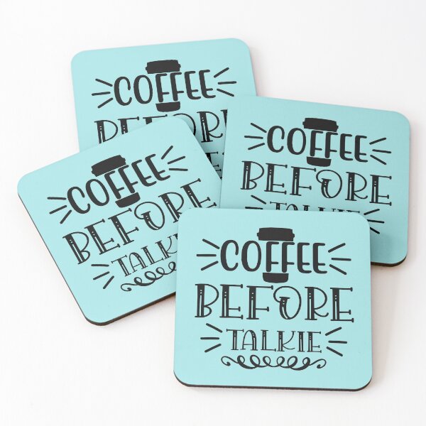 Item preview, Coffee before talkie designed and sold by FASHIONGALLERIA.