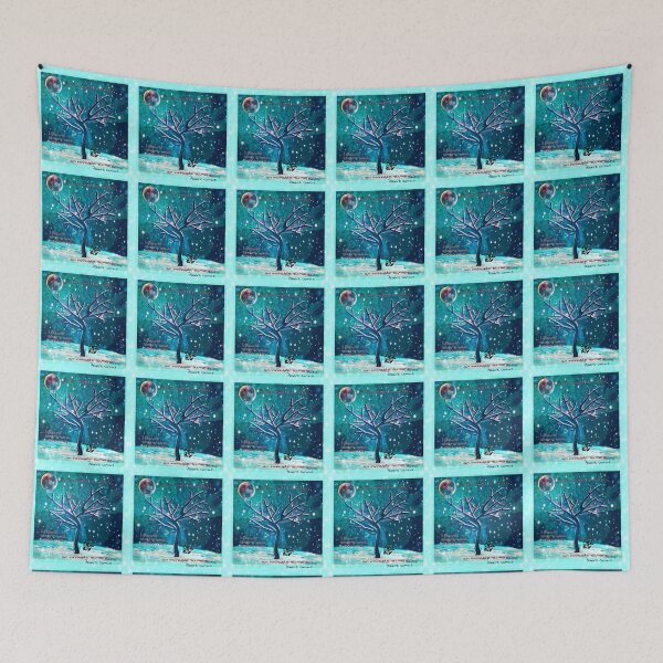 Item preview, Invincibility Affirming Winter Landscape designed and sold by PlanetLucky.