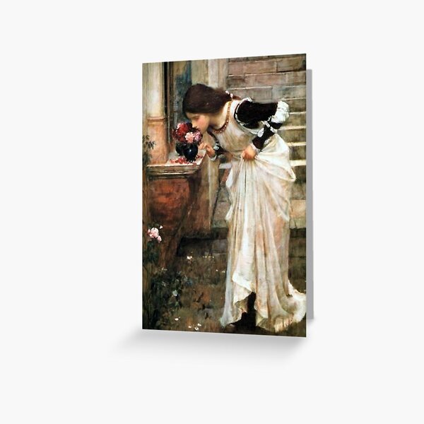 Pre Raphaelite Greeting Card