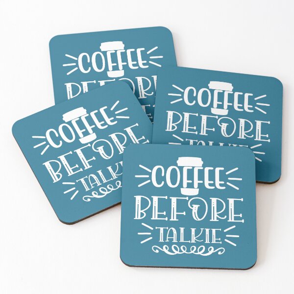 Item preview, Coffee before talkie designed and sold by FASHIONGALLERIA.