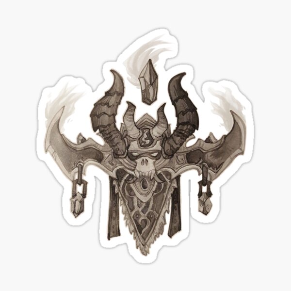 Demon Hunter crest Sticker