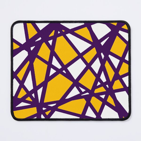 Item preview, Irregular White Shapes With Yellow Orange Accents Abstract Art designed and sold by taiche.