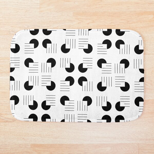 Item preview, Geometric Minimalistic Pattern With Circles And Stripes designed and sold by MarinaPronina.