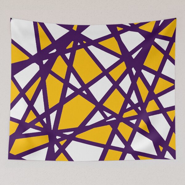 Item preview, Irregular White Shapes With Yellow Orange Accents Abstract Art designed and sold by taiche.