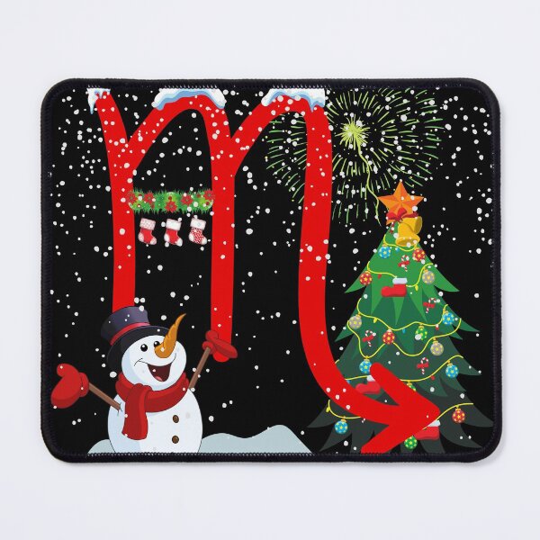 Item preview, Christmas Themed Scorpio Zodiac Sign Astrology designed and sold by EndlessDoodles.