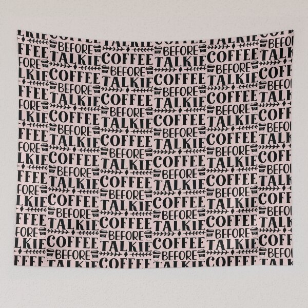 Item preview, Coffee before talkie designed and sold by FASHIONGALLERIA.