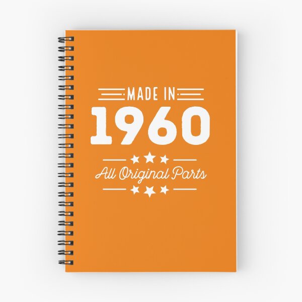 Item preview, Made In 1960 All Original Parts 56th Birthday Gift T-Shirt designed and sold by AlwaysAwesome.