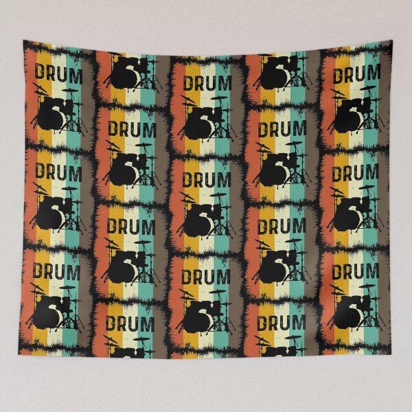 Item preview, Vintage Drum designed and sold by Vanthuandesign.