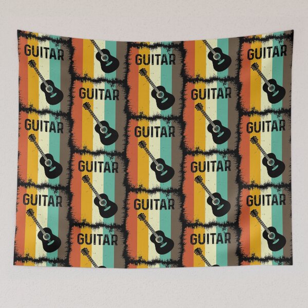Item preview, Vintage Guitar designed and sold by Vanthuandesign.